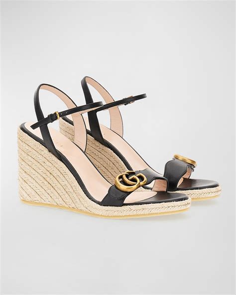 aitana espadrille wedge sandal gucci|Gucci aitana espadrille wedge.